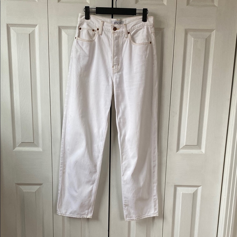 Ética Tyler Straight jeans white size 26 women’s